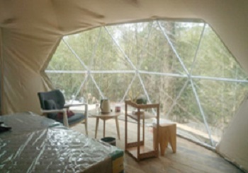 四边形玻璃墙篷房-六八十二边形篷房